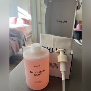 NWT, Phlur Not Your Baby Body Wash 16oz pump bottle